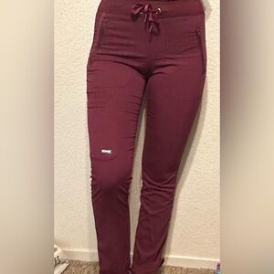 XXS Burgundy Grey’s Anatomy Scrub Pants